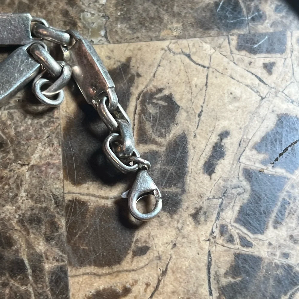 BAR BRACELET 925 STERLING SILVER - Picture 5 of 5